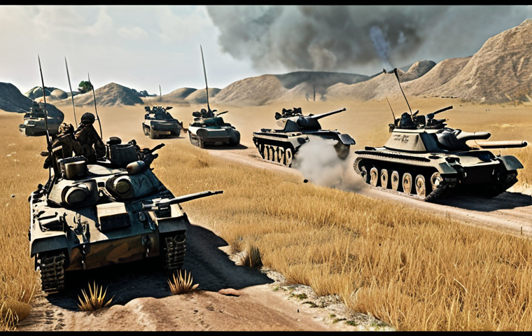 **
"Top War battlefield, strategic unit placement, rare units forming a powerful front line, tactical overview, emphasis on synergy, vibrant colors, dynamic action."
**