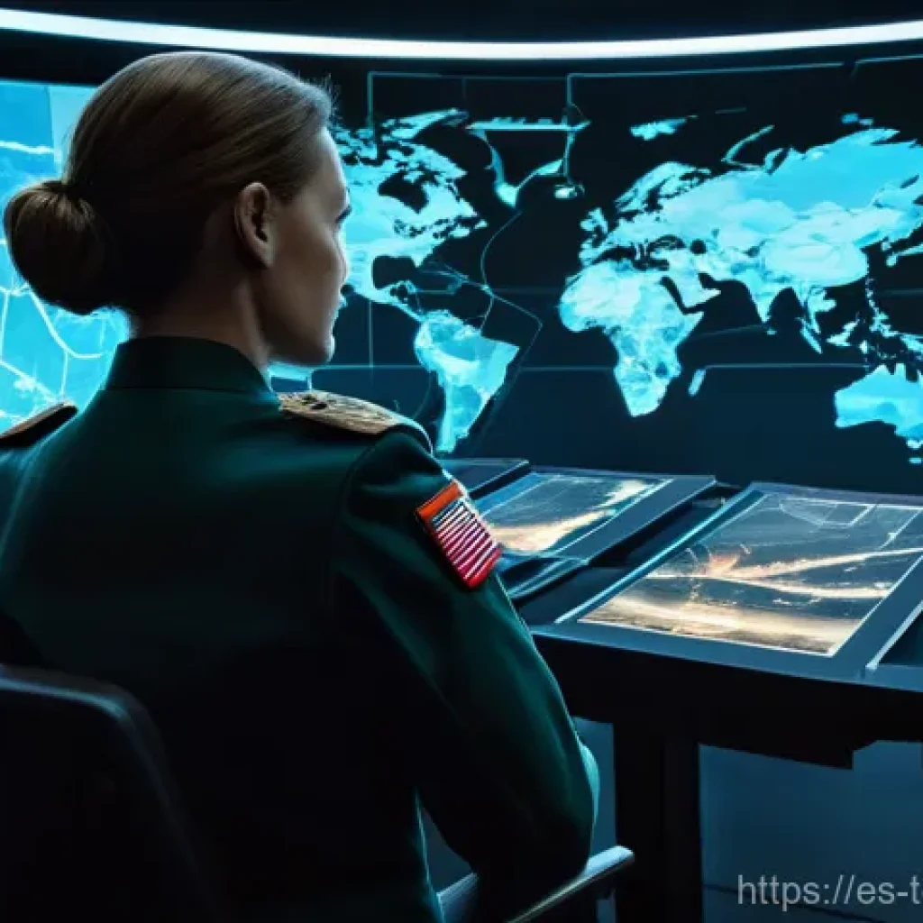 top war 자원 약탈 전략 - **Prompt:** A highly detailed, realistic illustration depicting a strategic military command center....